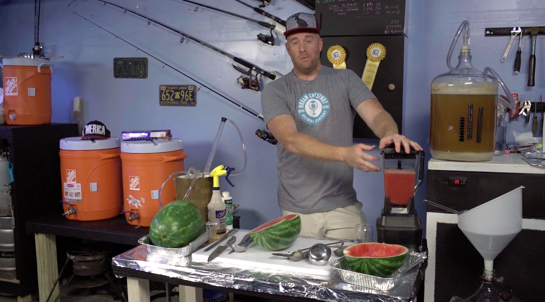 Full Video: How to Brew Your Best Watermelon Wheat Beer Image