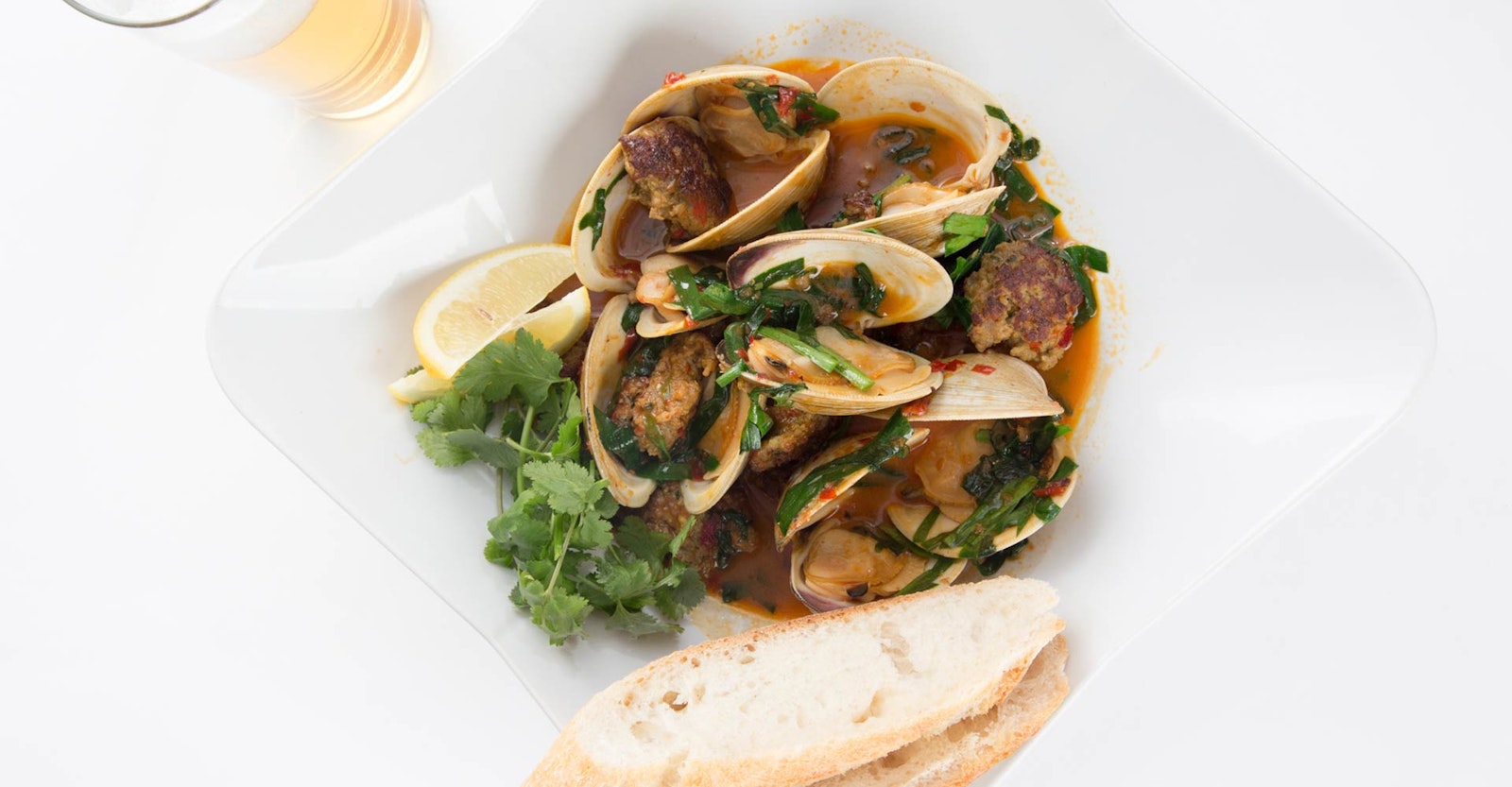 Thai Sausage and Clams in Doubanjiang Wheat Beer Broth Recipe Craft