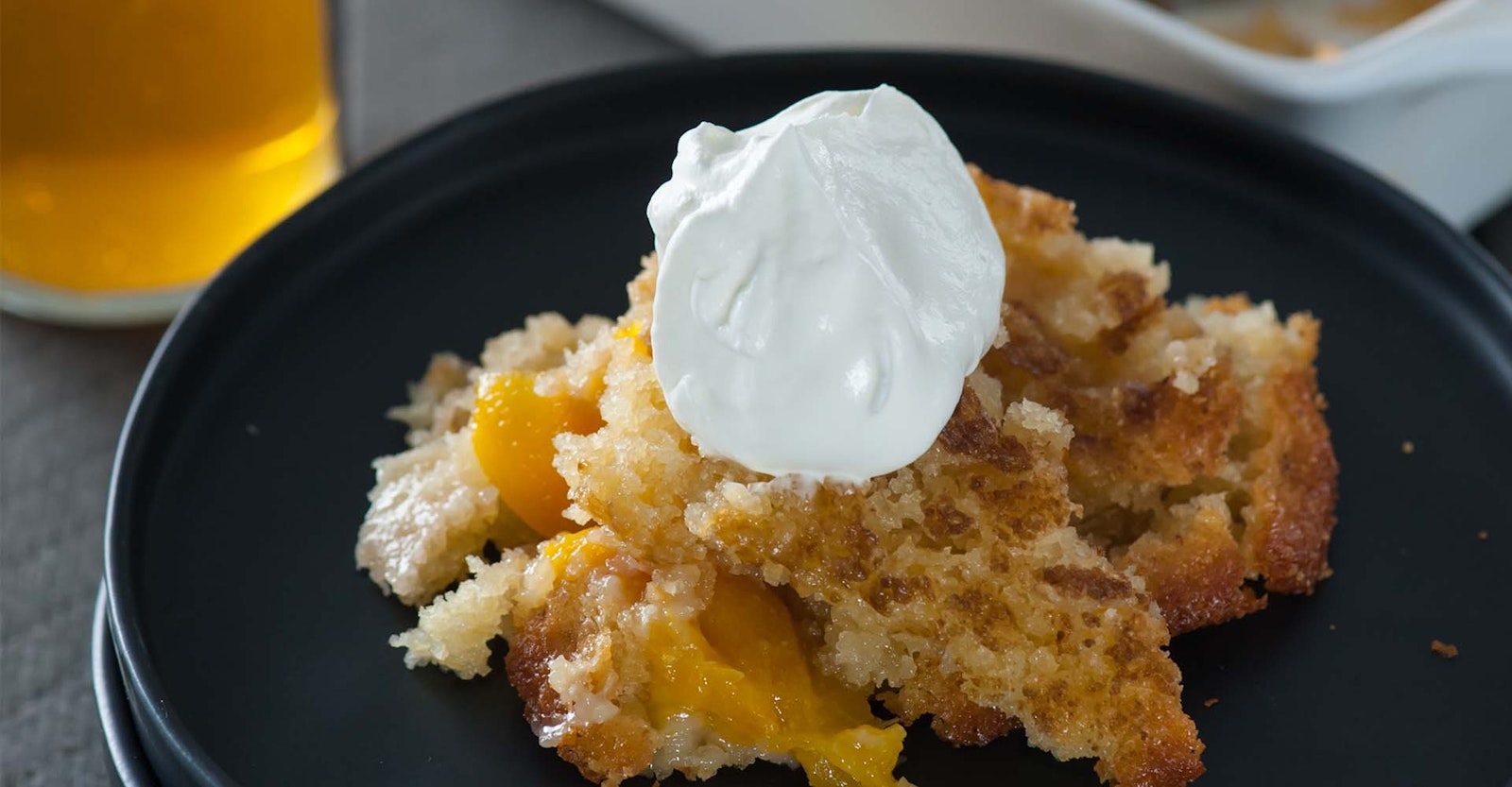 Cooking with Beer: Brown Sugar Peach Cobbler Primary Image