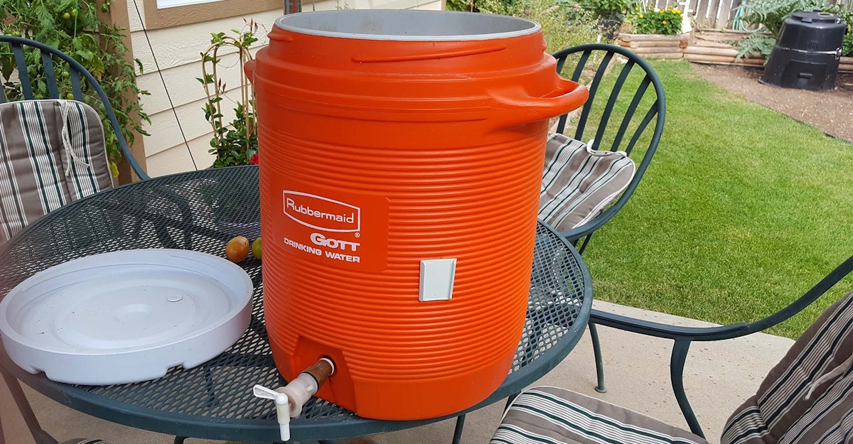 DIY Making Your Own Cooler Mash Tun Craft Beer & Brewing