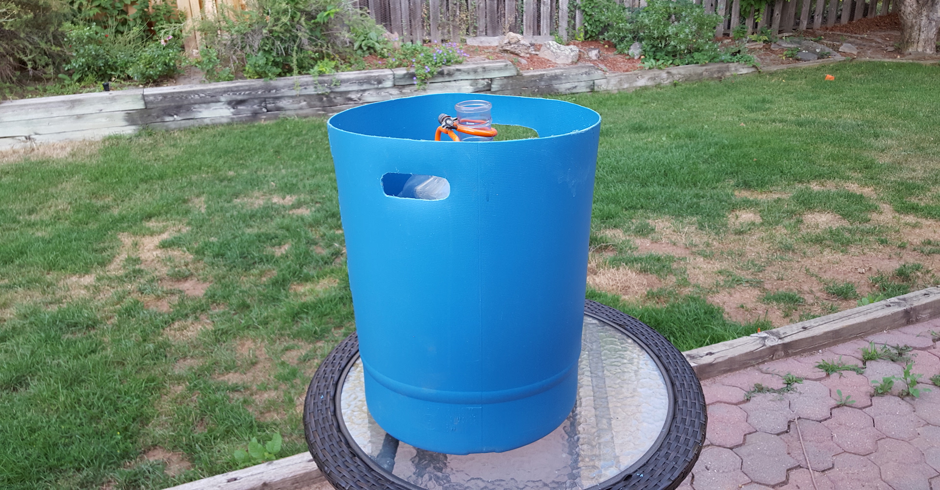 Zelerdo 2 Pack Carboy Carrier Carboy Strap, Fits 3 To 6 Gallon Carboys White Mixed Blue