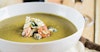 Spicy Grilled Corn & Beer Soup with Crab Salad Recipe Image