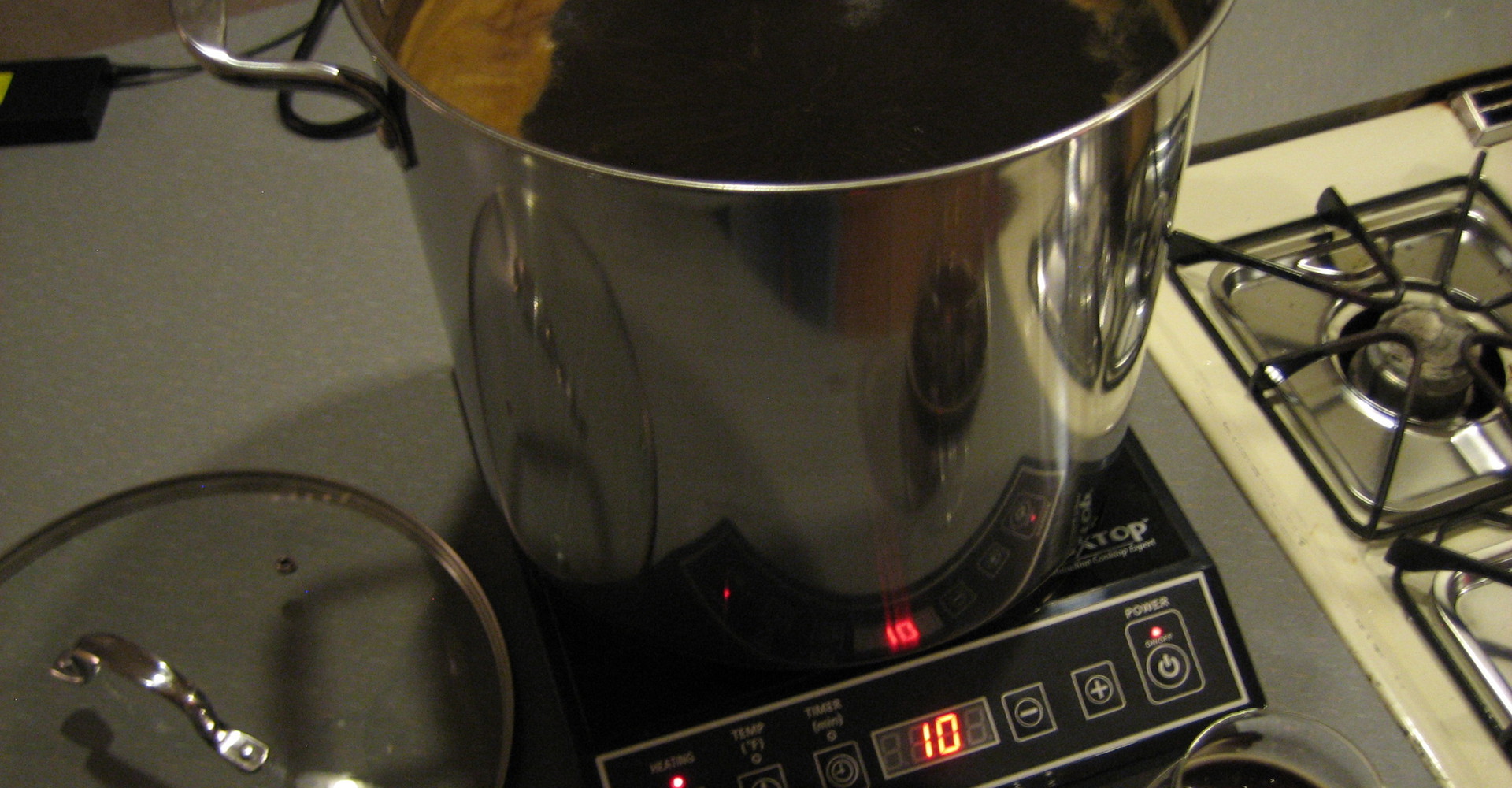 induction hot plate for brewing