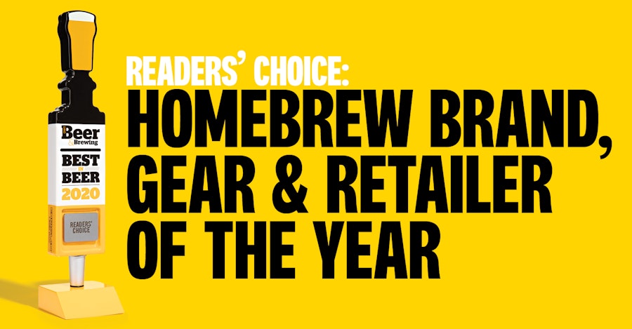 Best in Beer 2020 Readers’ Choice: Homebrew Brand, Gear & Retailer of the Year Image