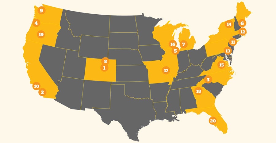 Best in Beer 2020 Readers’ Choice: Your Favorite Beer Cities Image