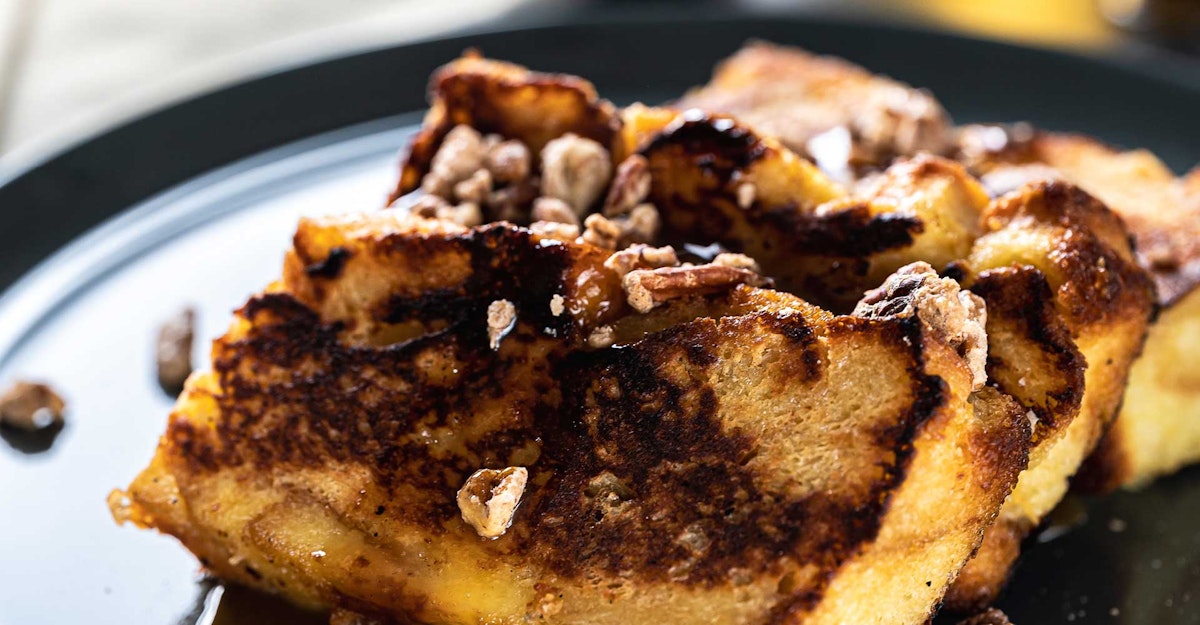 Brunching with Barleywine BreadPudding French Toast Craft Beer