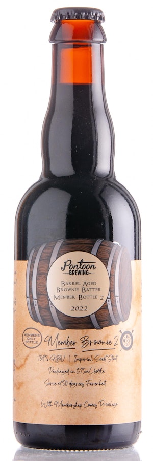 Pontoon Brewing Company Barrel-Aged Brownie Batter Member Brownie #2 Image