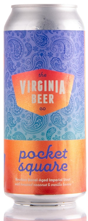 The Virginia Beer Company Pocket Square  Image