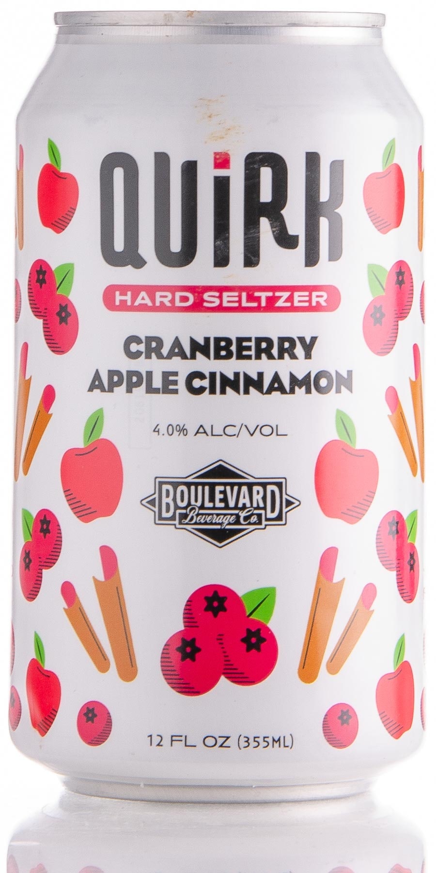 Review Boulevard Brewing Co Quirk Cranberry Apple Cinamon Craft Beer