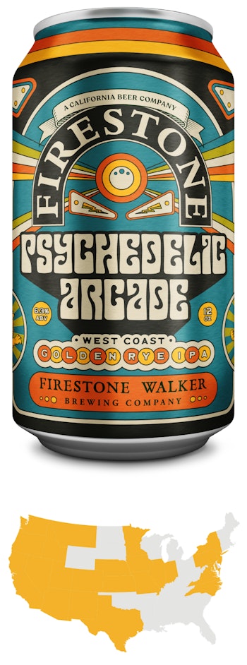 Firestone Walker IPA Mixed Pack Featuring Psychedelic ArcadeImage