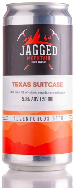 Jagged Mountain Brewery Texas Suitcase Image