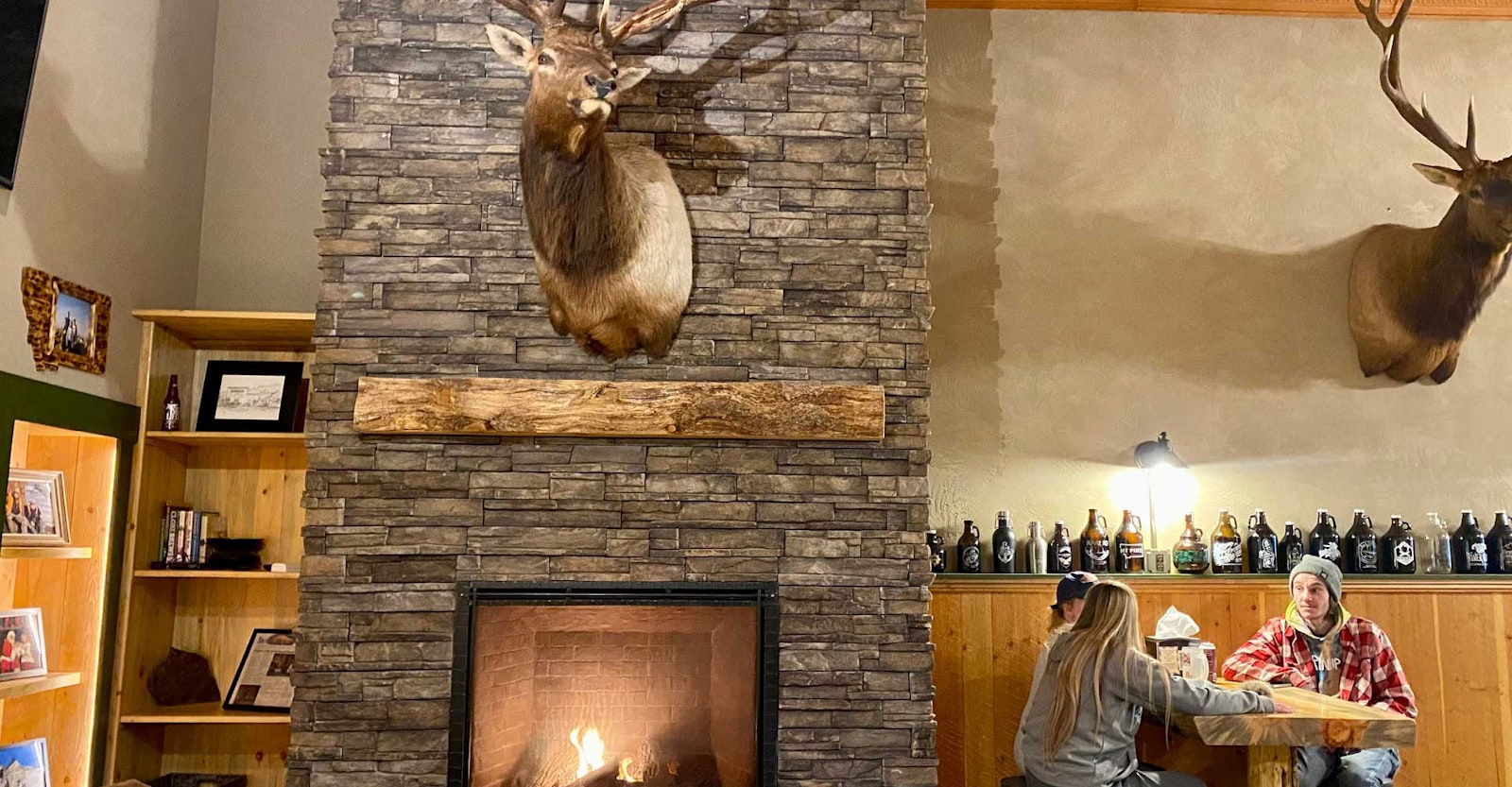 Gather ’Round the Fireplace at Montana’s Mount Powell Tap Room Primary Image