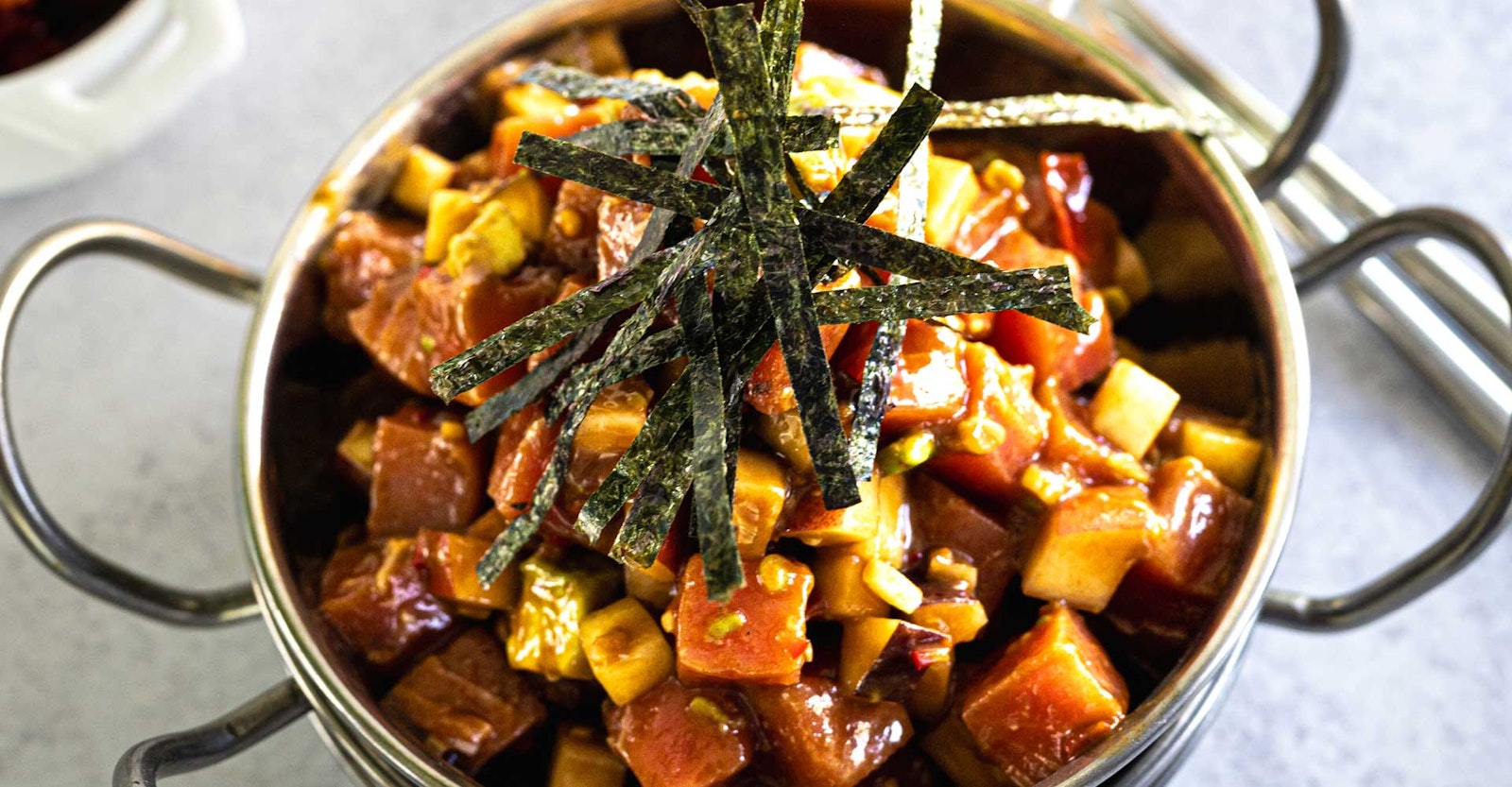 Cooking with Beer: Palisade Peach Tuna Poke Primary Image