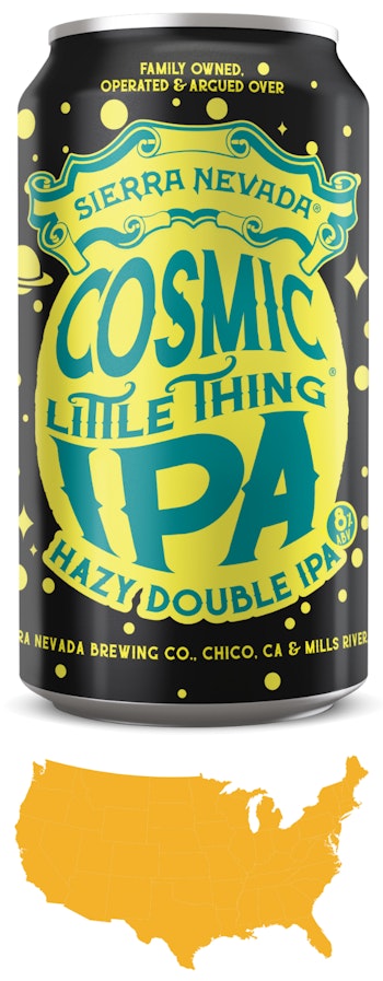 Sierra Nevada Cosmic Little Thing Hazy Double IPAImage