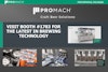 Previewing ProMach Craft Beer Solutions at This Year’s Craft Brewer’s Conference Image