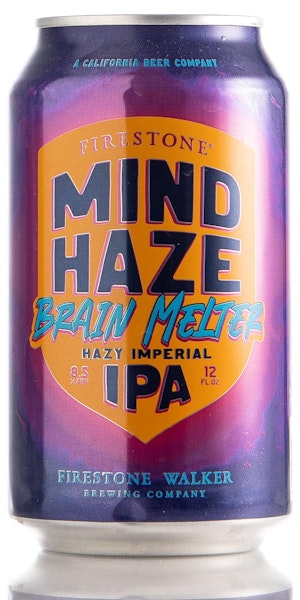 Firestone Walker Brewing Co Mind Haze Brain Melter Hazy Imperial IPA (01-03-24) Image