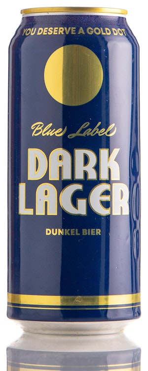 Gold Dot Blue Label Dark Lager Image