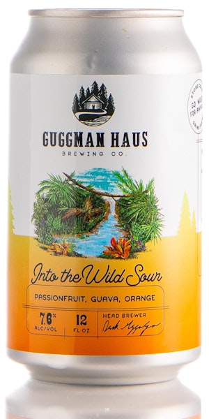 Guggman Haus Brewing Co. Into the Wild Sour - Passionfruit, Guava, Orange Image