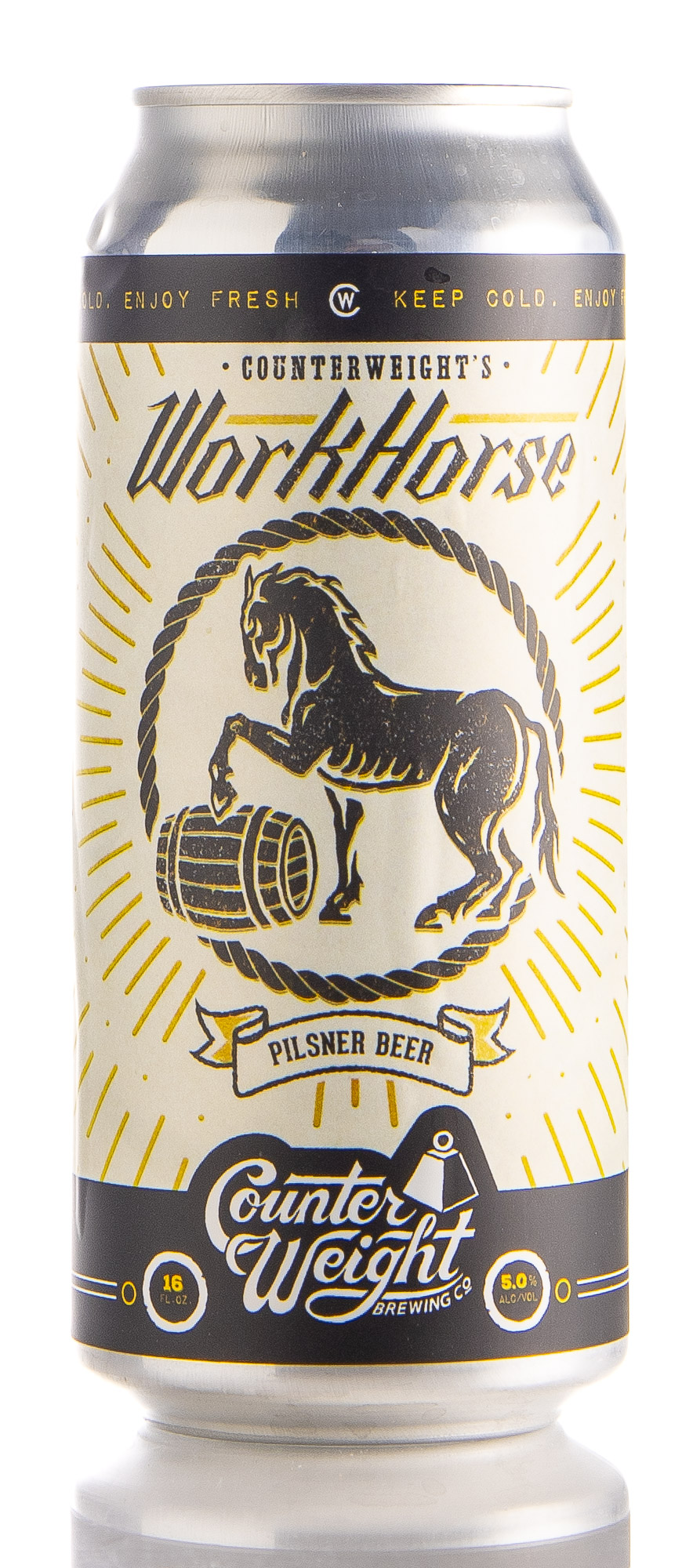 Counter Weight's Workhorse Pilsner