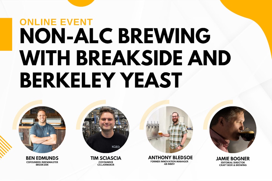 Non-Alc Brewing with Breakside + Berkeley Yeast Image