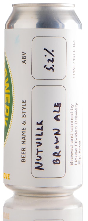 House Divided Brewery Nutville Brown Ale Image