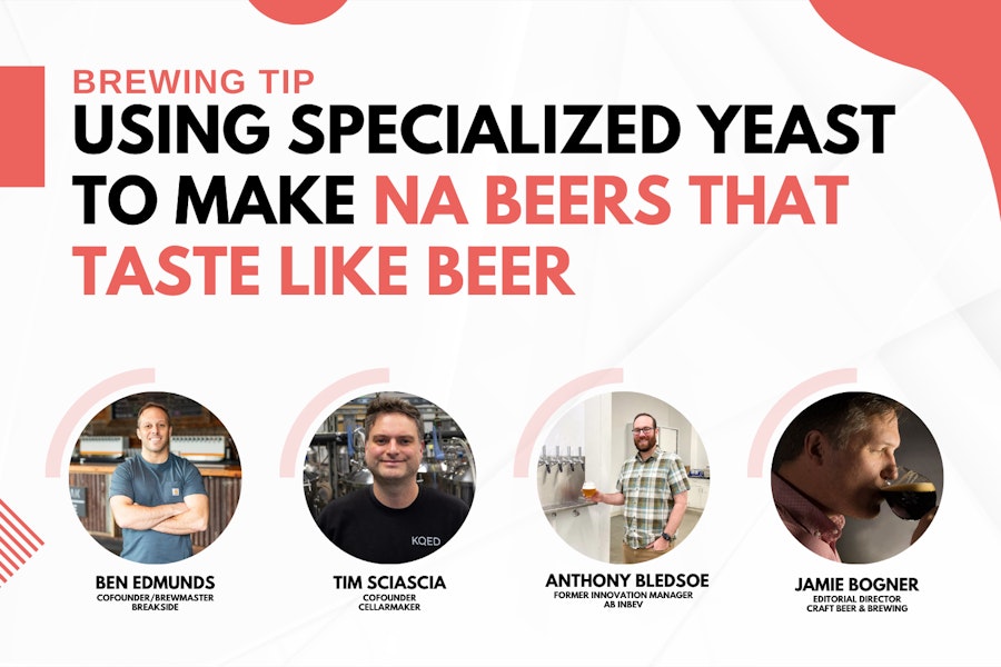 Using Specialized Yeast to Make NA Beers that Just Taste Like Beer | Video Tip Image