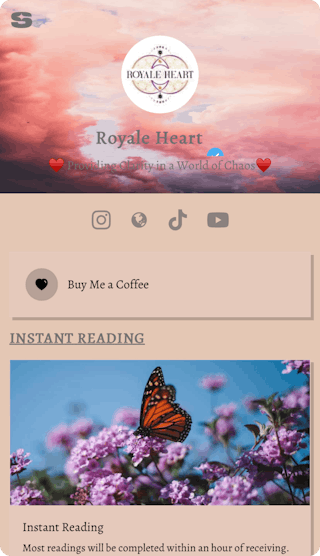 Royale Heart Snipfeed Template