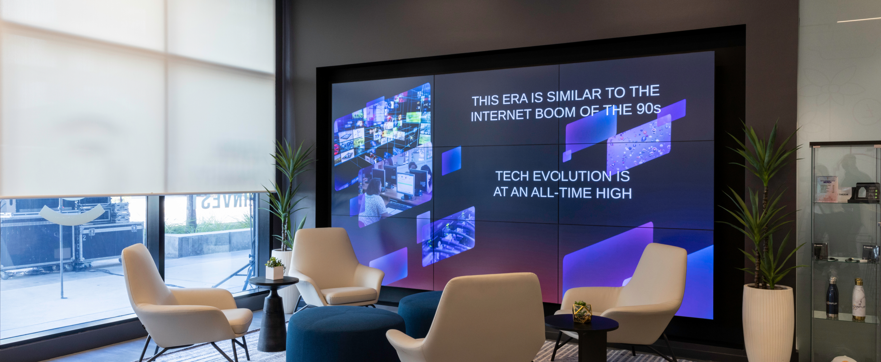 Crypto experience center placeholder