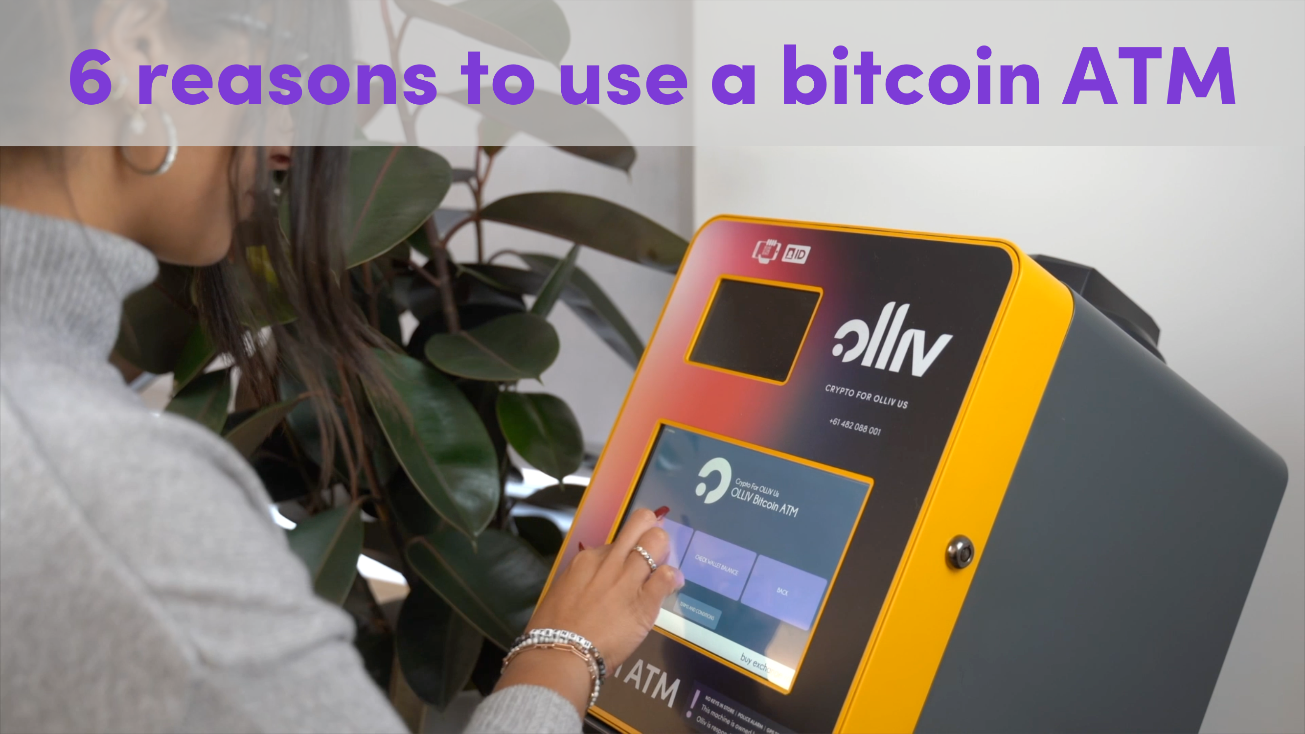 here are 6 reasons to use a bitcoin ATM