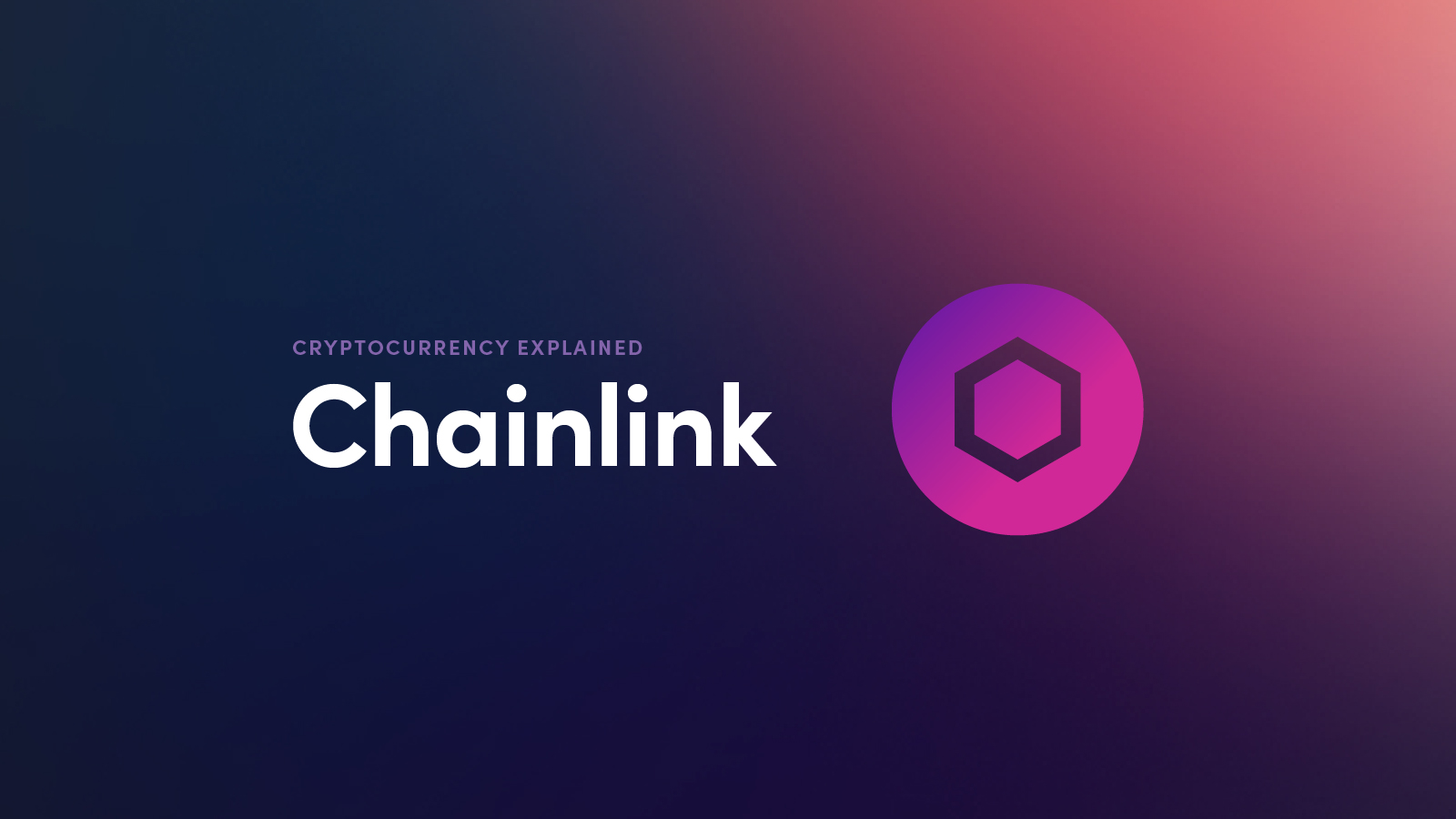 Chainlink is a platform that communicates information to and from the blockchain with a decentralized network of oracles