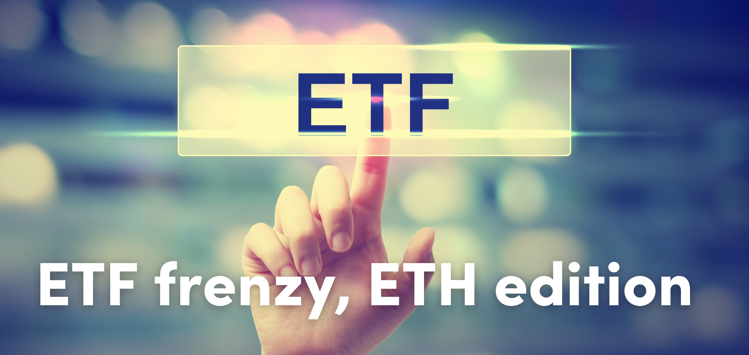 Exchange-traded funds (ETFs) offer investors a way to gain exposure to crypto markets without needing to hold any crypto themselves