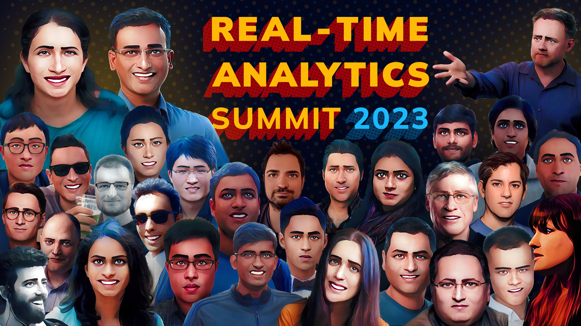 Real-Time Analytics Summit 2023 Speaker Animation