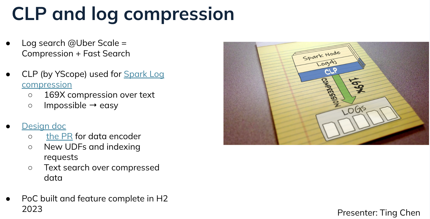 CLP And Log Compression Illustration