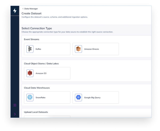 StarTree Data Manager Interface