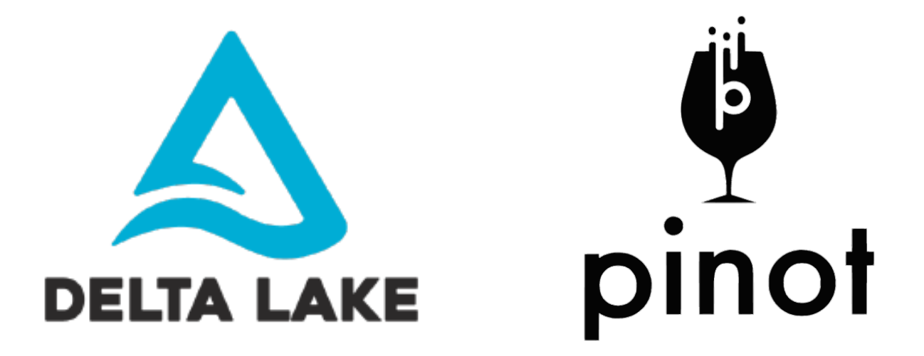 Delta Lake and Apache Pinot logos