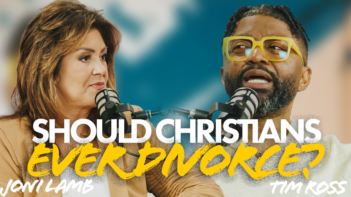 DIVORCE IS NOT THE END ALL BE ALL SIN! | Tim Ross & Joni Lamb break down divorce, and more