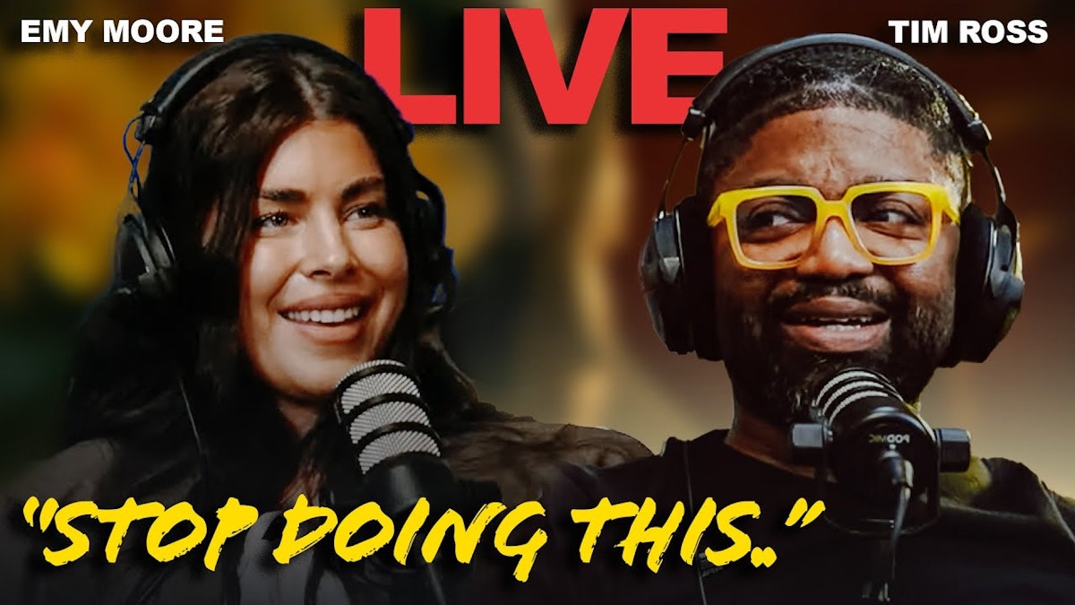 Live stream with guest Emy Moore | The Basement w- Tim Ross