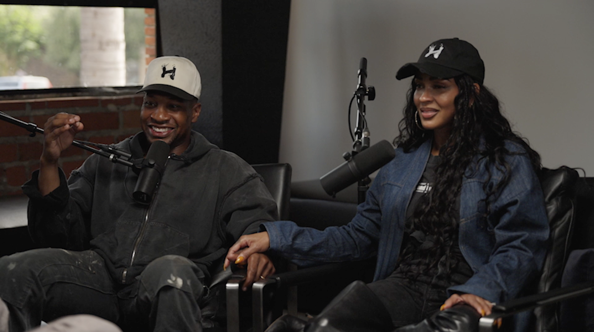 Jonathon Majors and Meagan Good Go Underwater with Lecrae