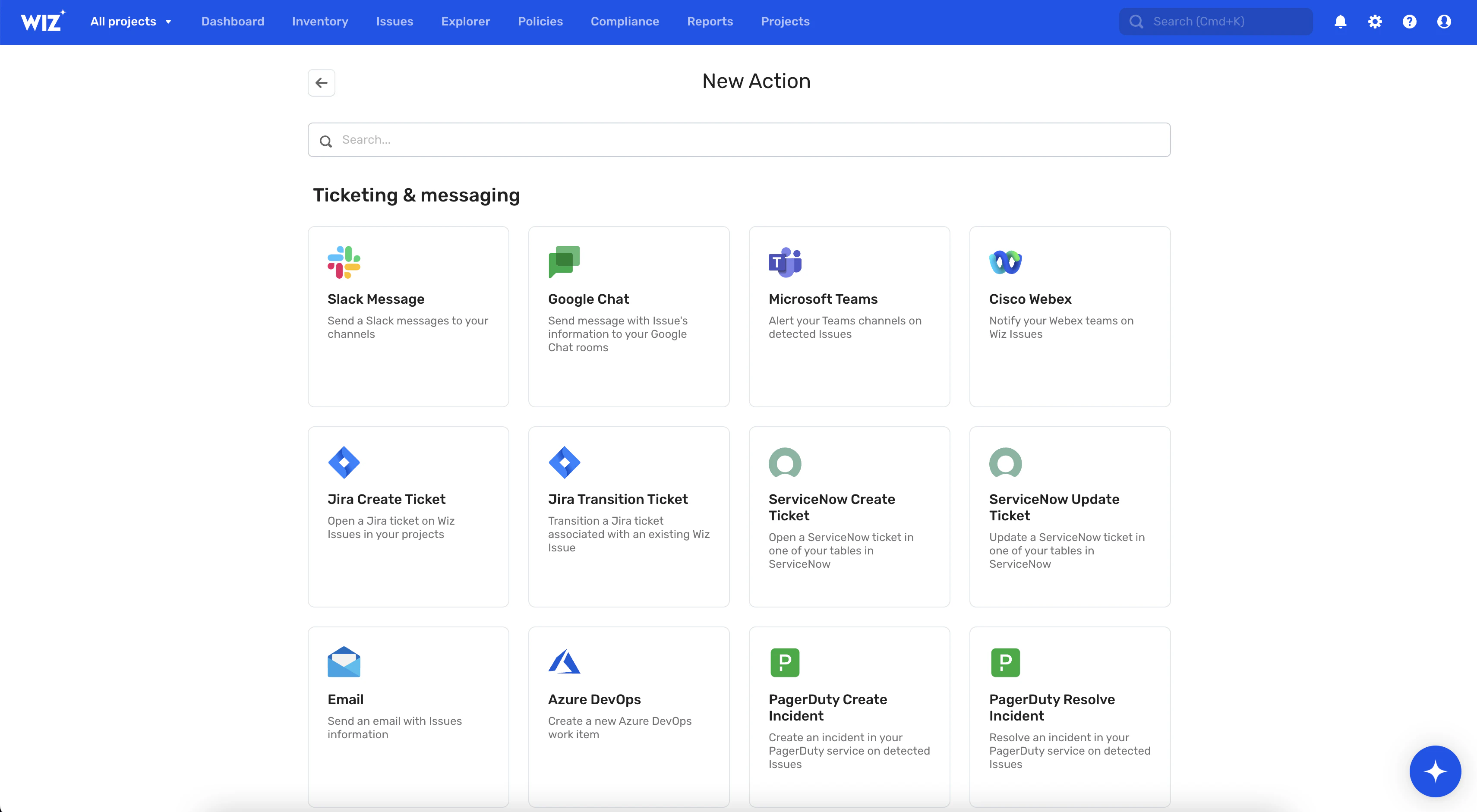 Automatisations et outils de développement interface screenshot