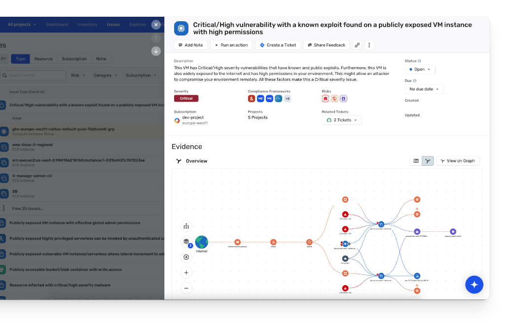 Inbox user interface