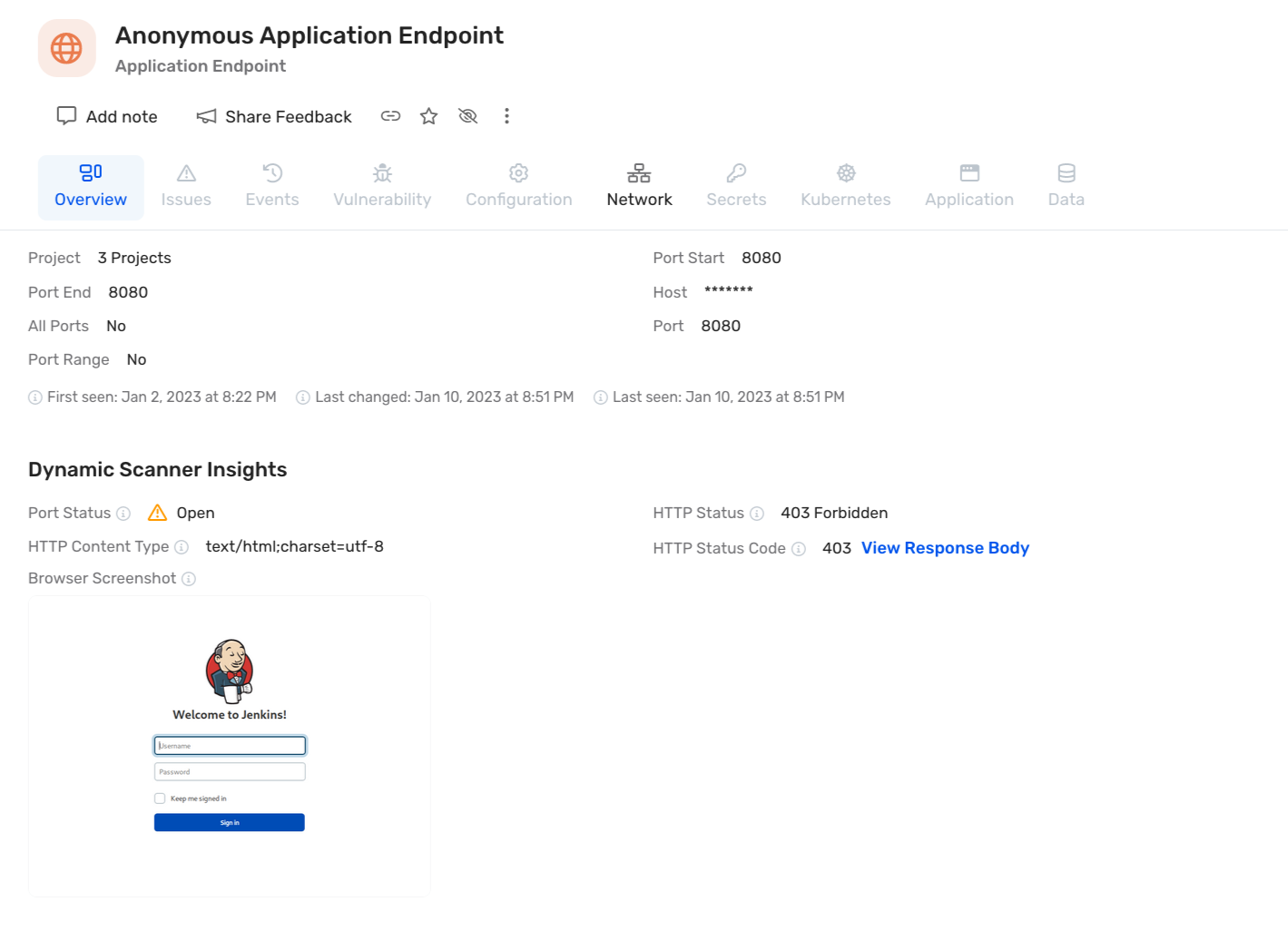 Inbox user interface