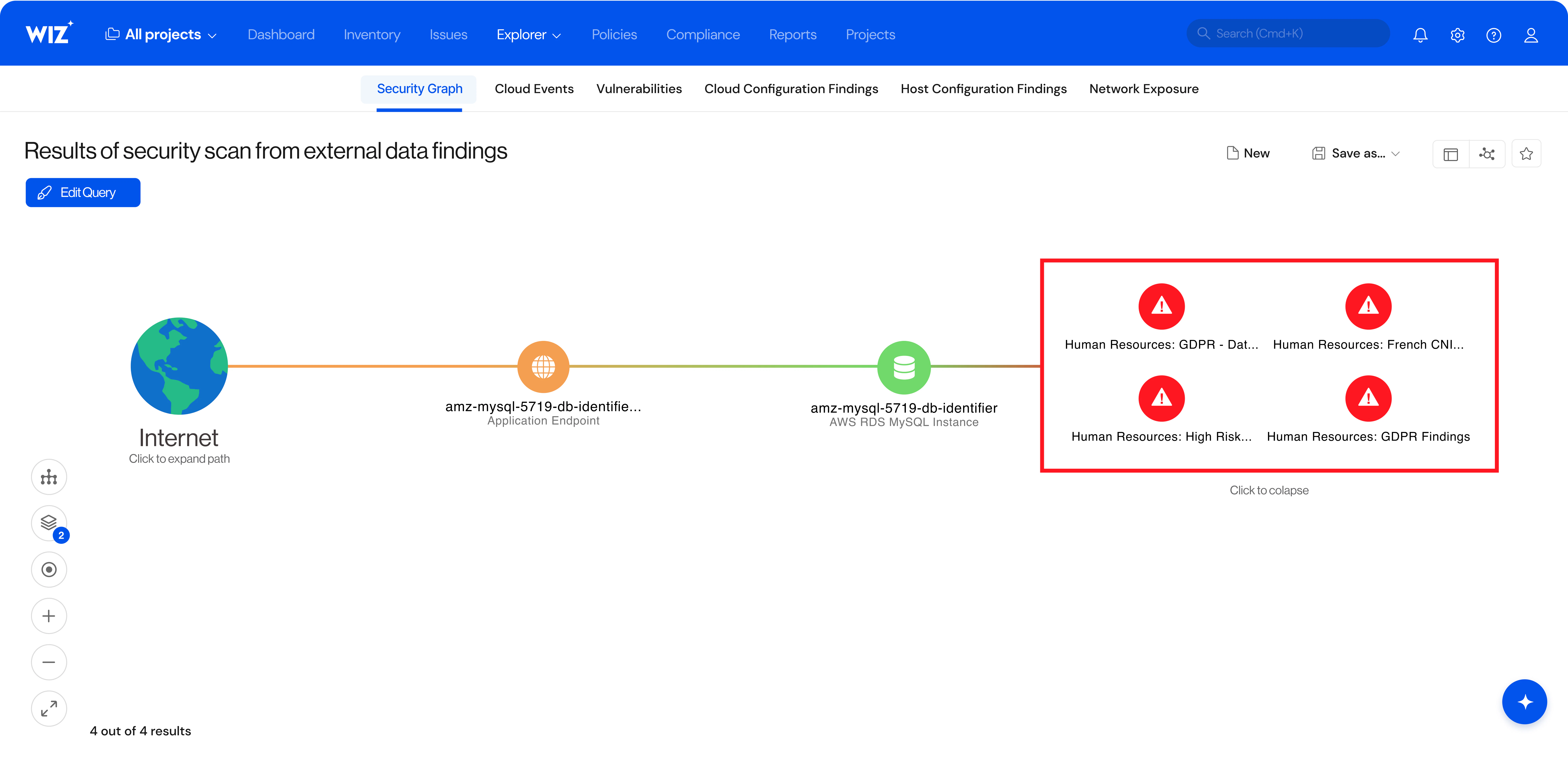 Eng in Ihren Tech-Stack integriert  interface screenshot