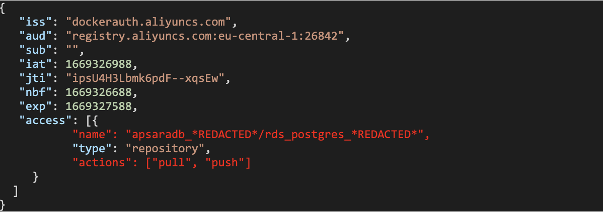 Accidental ‘write’ permissions to private registry allowed potential RCE to Alibaba Cloud Database Services