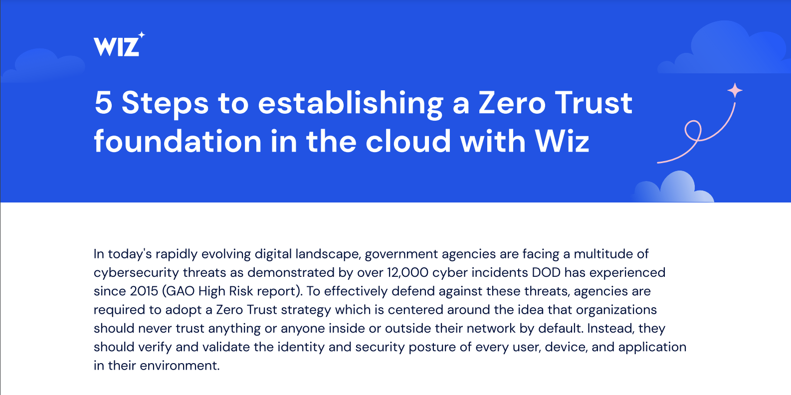 The Single Cloud Security Platform for Government | Wiz