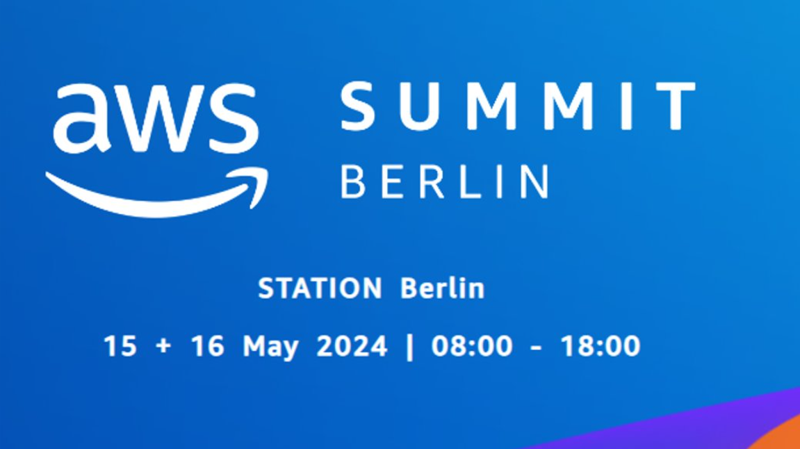 AWS Summit Berlin l May 15 16, 2024 l STATION Berlin Wiz
