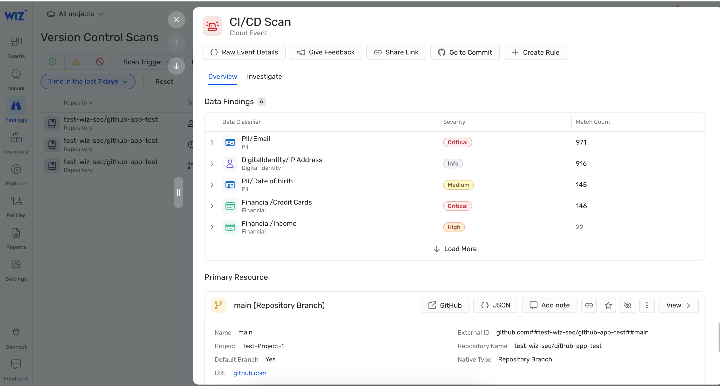 Data security for code interface screenshot