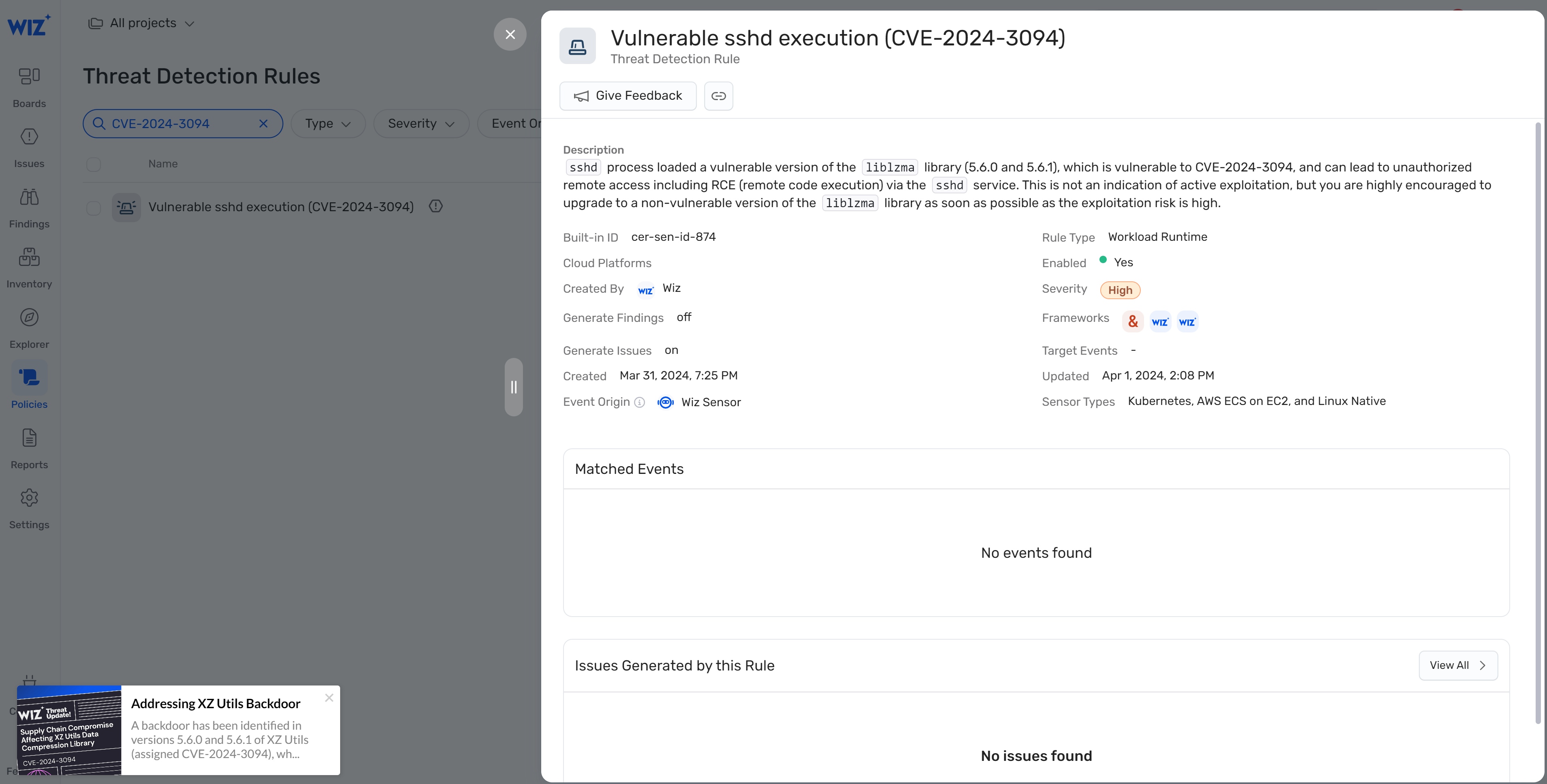 The XZ Utils backdoor, and defense-in-depth strategy | Wiz Blog