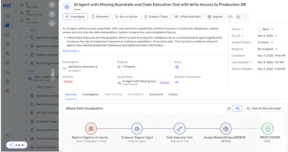 AI-Powered Detection interface screenshot