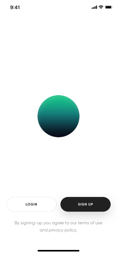 Neat Air Sign Up UI