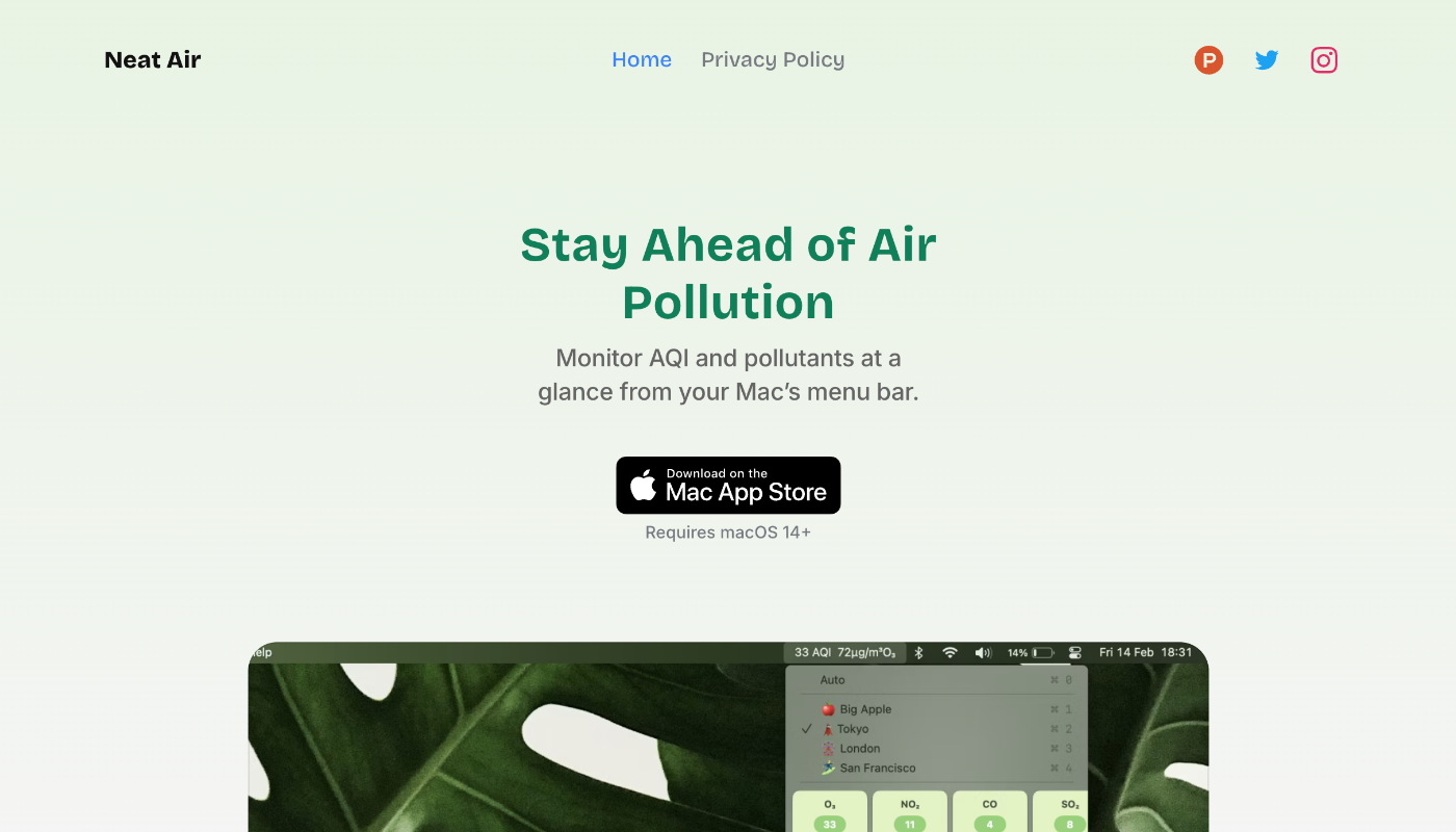 Neat Air Website